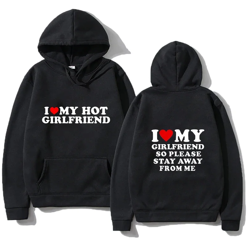Winter Clothing Quotes - I Love My Girlfriend Couple clothing