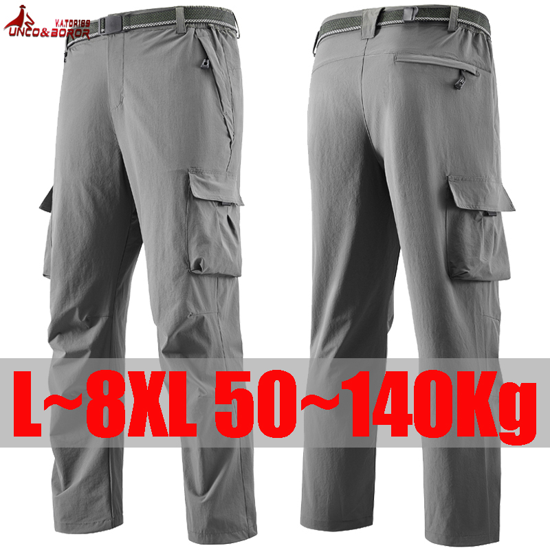 Ski Pants Waterproof - Plus Size 7XL 8XL Men`s Quick