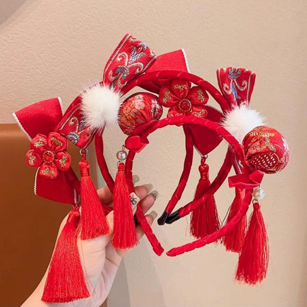 Winter Clothing Girls - All-match Fuwa Chinese New Year Headwear