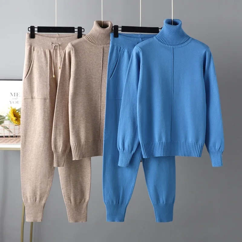 Winter Clothing Pants - New Autumn Winter Women High Neck