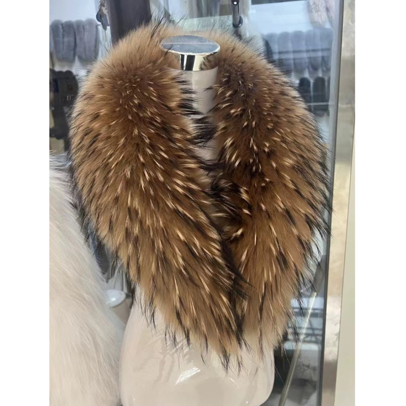 Winter Clothing For Sale - Raccoon Fur Collar Female Winter Fur