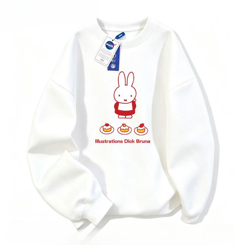 Kawaii Miffy Sweatshirt NASA C - đánh giá và giá Winter Clothing Girls