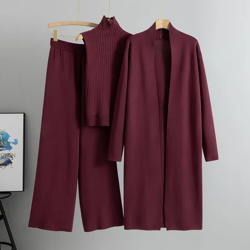 Autumn Winter 3 Piece Set Wome - đánh giá và giá Winter Clothing Pants