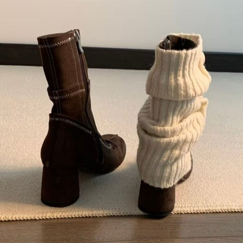 Bow High Heels Women Boots New - đánh giá và giá Winter Clothing Trends 2025