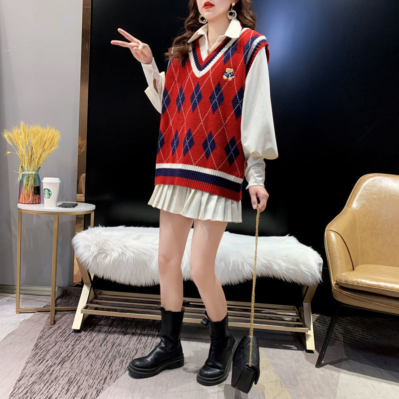 Red Knit Vests for Women Sleev - đánh giá và giá Winter Clothing Trends 2025