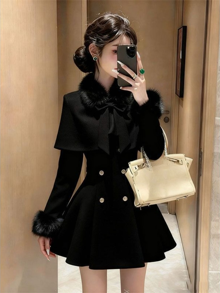 French Elegant Vintage Woolen  - đánh giá và giá Winter Clothing Trends 2025