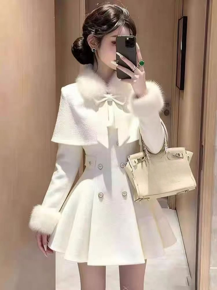 French Elegant Vintage Woolen  - đánh giá và giá Winter Clothing Trends 2025