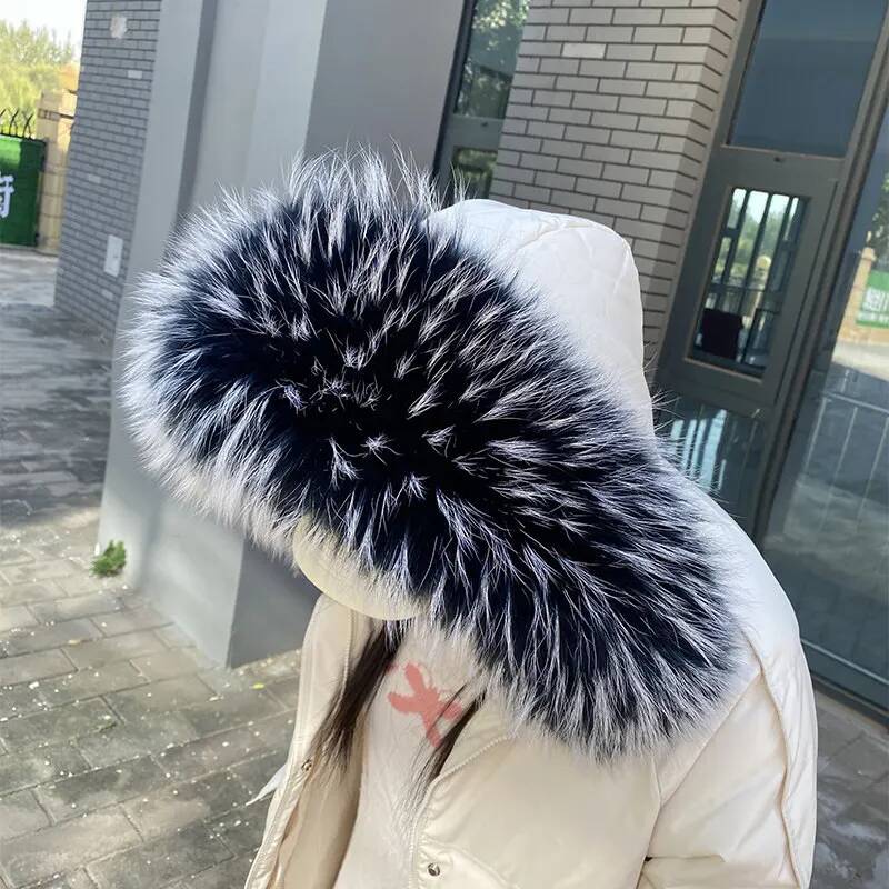 Raccoon Fur Collars For Jacket - đánh giá và giá Winter Clothing For Sale