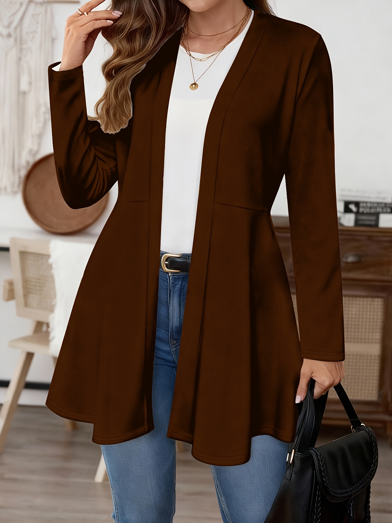 Plus Size Women Open Front Car - đánh giá và giá Winter Clothing For Sale