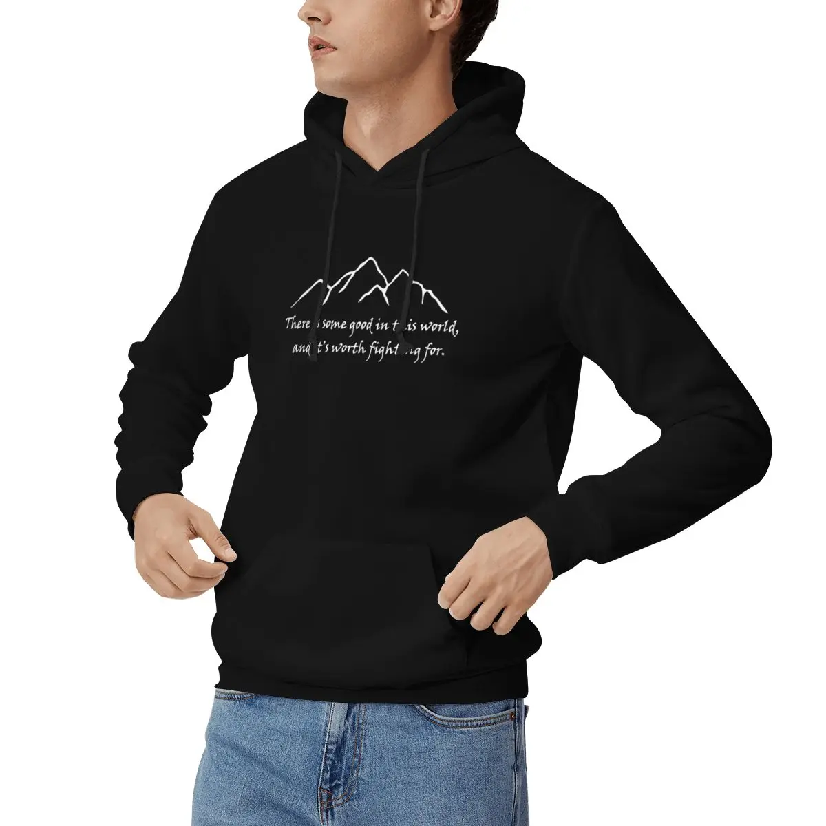 Samwise Quote Zipped Hoodies M - đánh giá và giá Winter Clothing Quotes