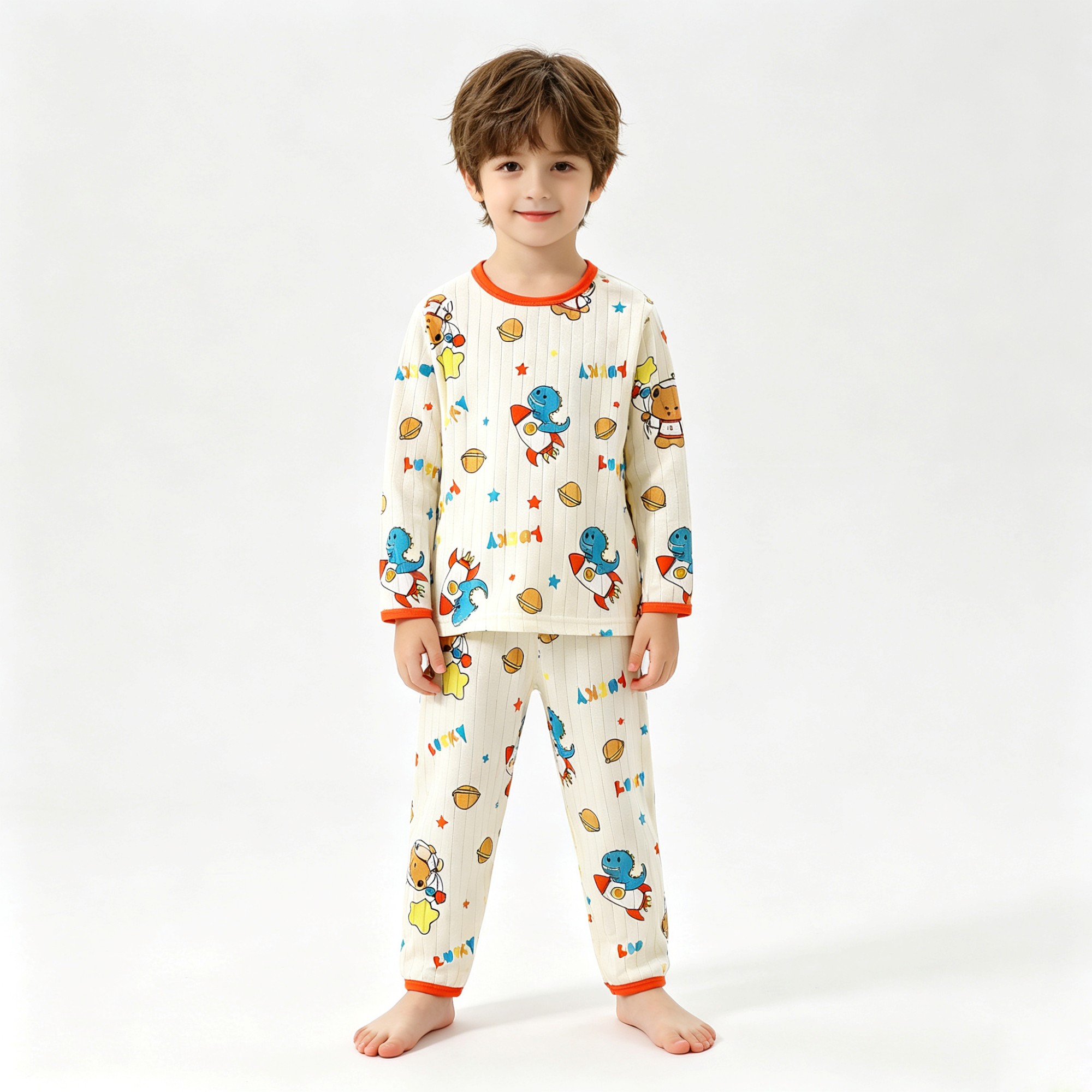 Baby Pajamas Sets Cotton Child - đánh giá và giá Winter Clothing Toddler