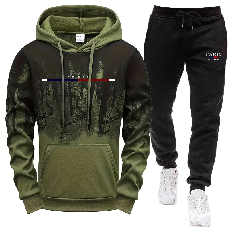 Men's Set/Hoodie/Pants Autumn  - đánh giá và giá Winter Clothing Pants