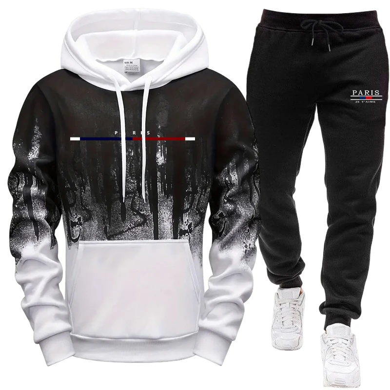 Men's Set/Hoodie/Pants Autumn  - đánh giá và giá Winter Clothing Pants