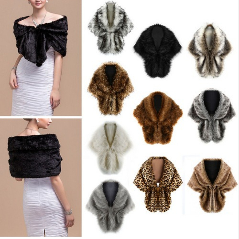 Solid Color Faux Fur Long Plus - đánh giá và giá Winter Clothing For Sale