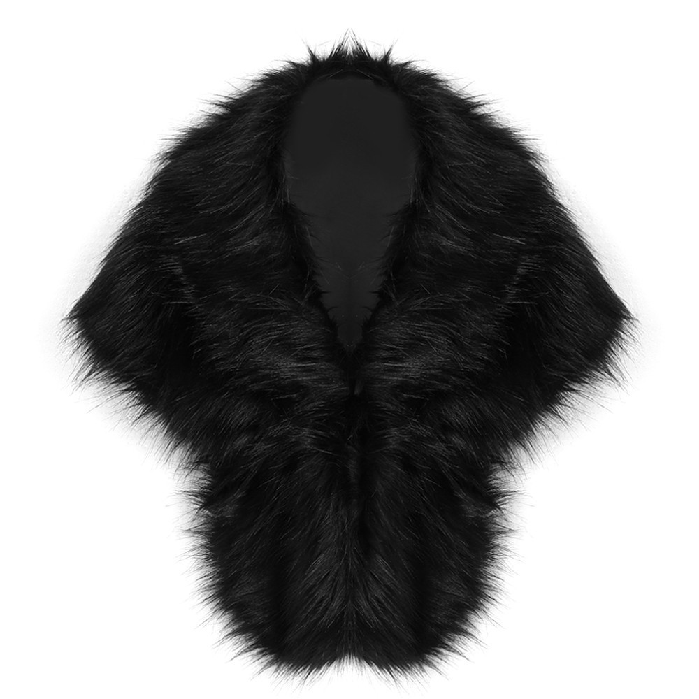 Solid Color Faux Fur Long Plus - đánh giá và giá Winter Clothing For Sale