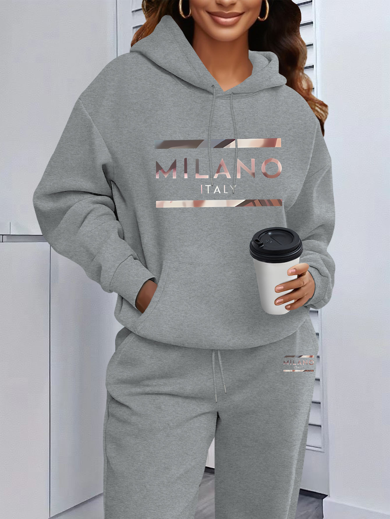 2026 Womens Print Hooded Sweat - đánh giá và giá Winter Clothing For Sale