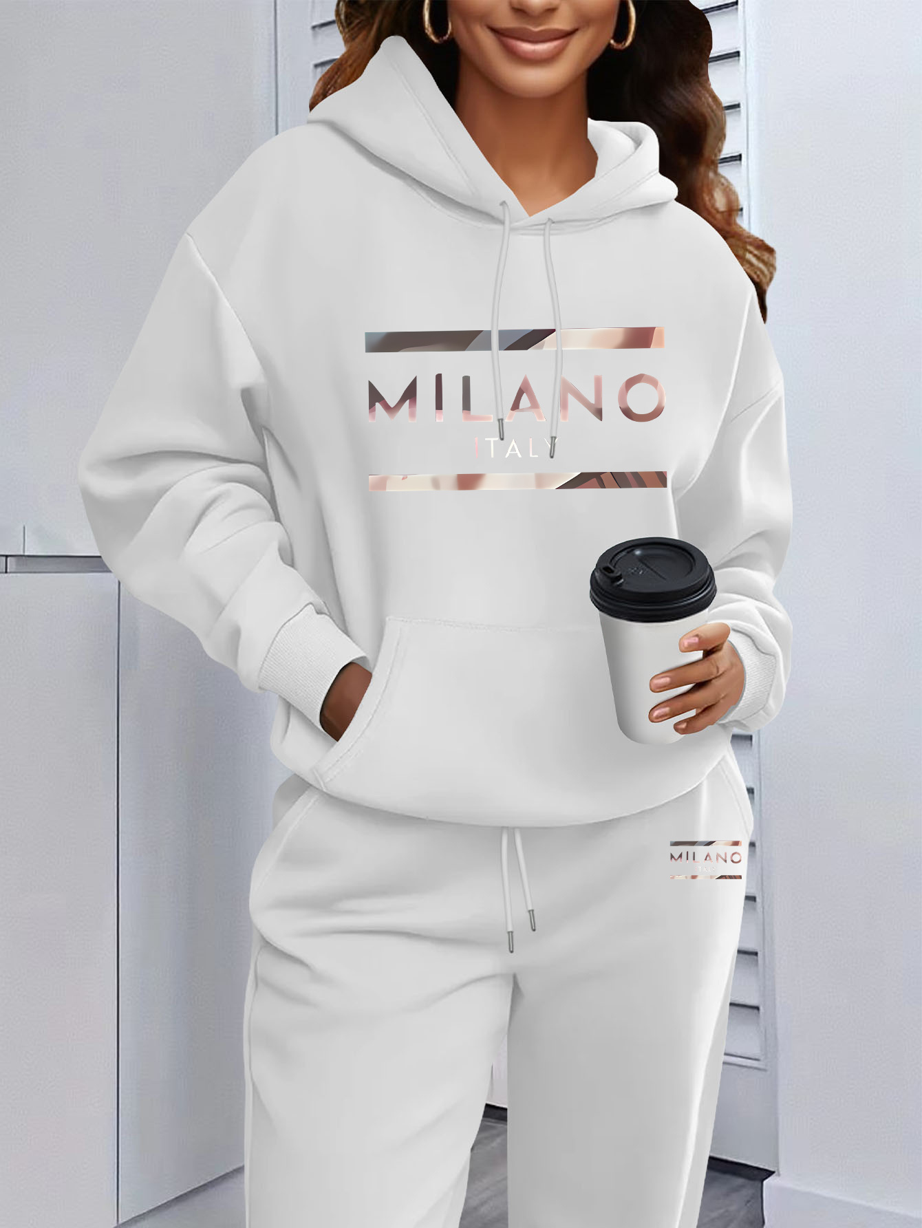 2026 Womens Print Hooded Sweat - đánh giá và giá Winter Clothing For Sale