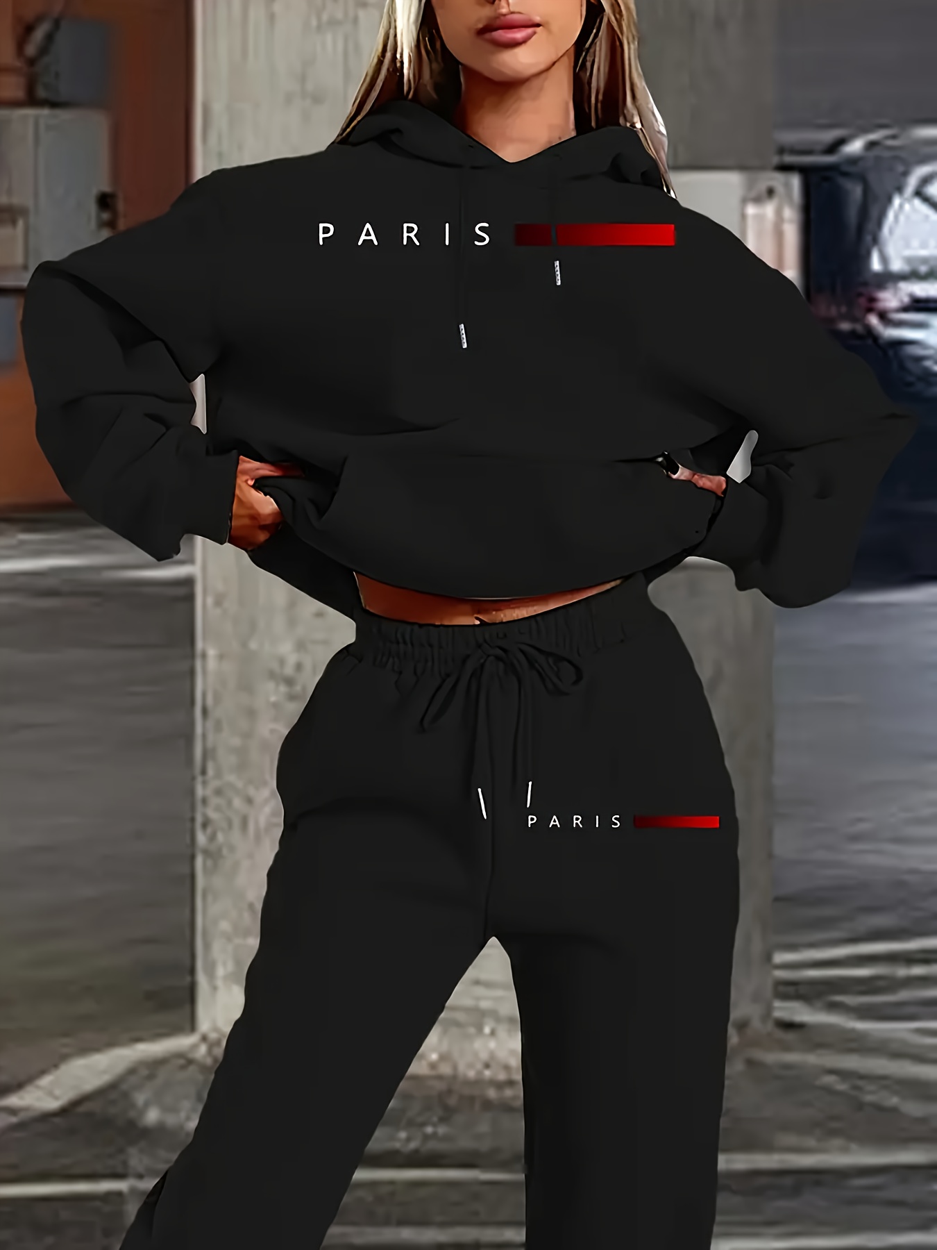 New Women's Sets Hoodie and Pa - đánh giá và giá Winter Clothing Usa