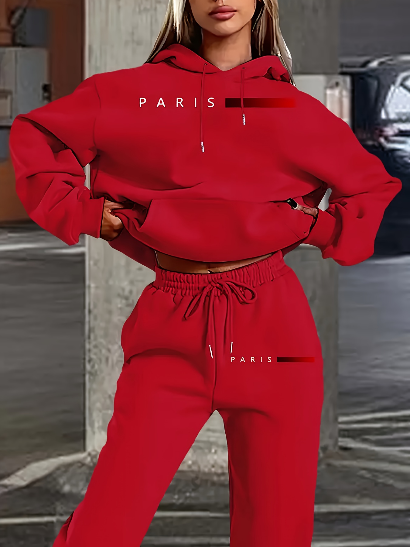 New Women's Sets Hoodie and Pa - đánh giá và giá Winter Clothing Usa