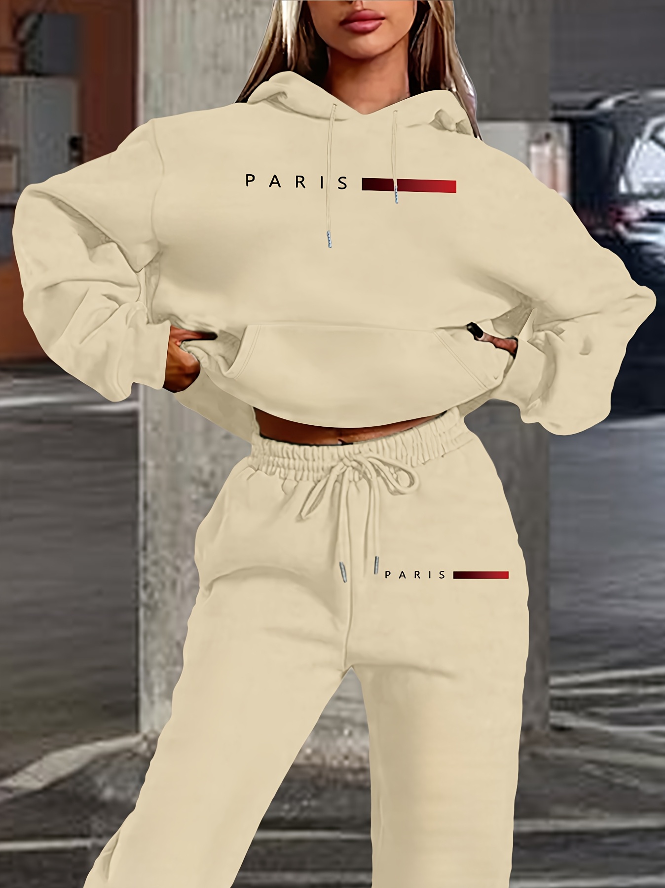New Women's Sets Hoodie and Pa - đánh giá và giá Winter Clothing Usa