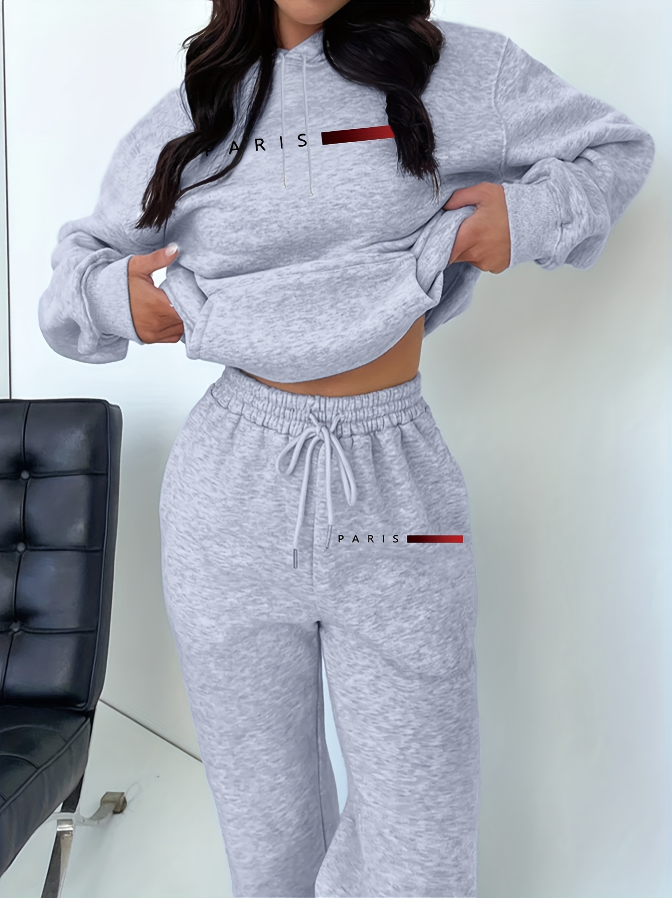 New Women's Sets Hoodie and Pa - đánh giá và giá Winter Clothing Usa