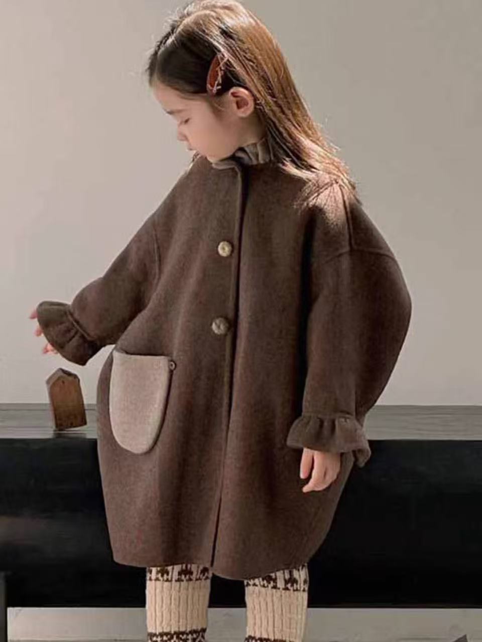 Girls Wool Coat 2026 Autumn Wi - đánh giá và giá Winter Clothing Toddler