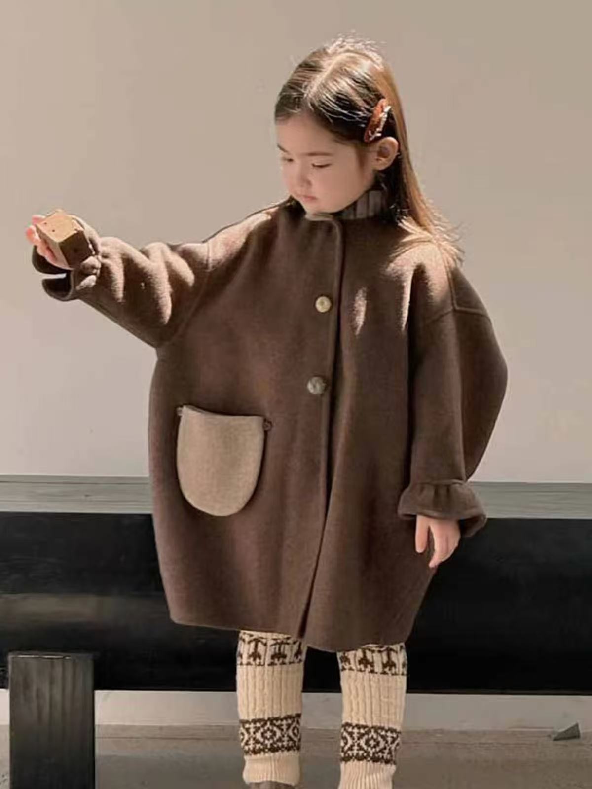 Girls Wool Coat 2026 Autumn Wi - đánh giá và giá Winter Clothing Toddler