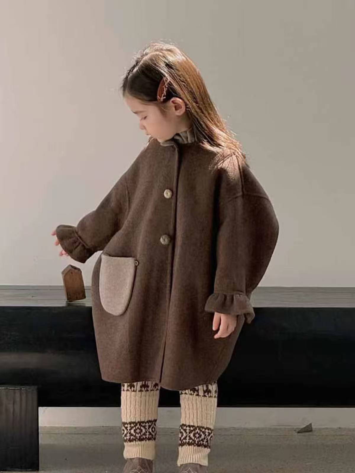 Girls Wool Coat 2026 Autumn Wi - đánh giá và giá Winter Clothing Toddler