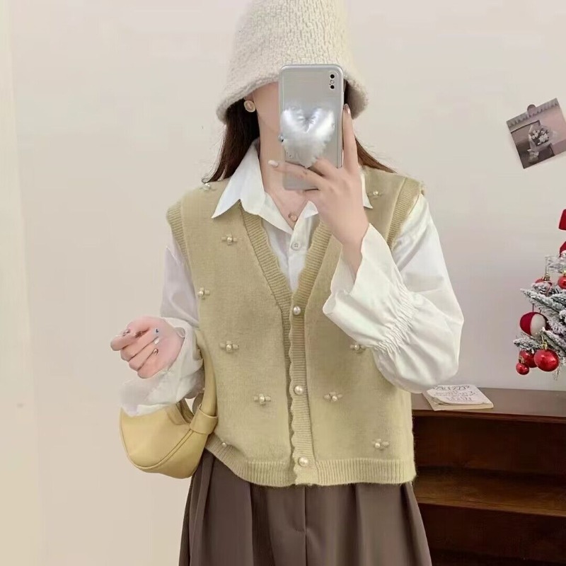 Pink Knit Vests For Women Casu - đánh giá và giá Winter Clothing Trends 2025