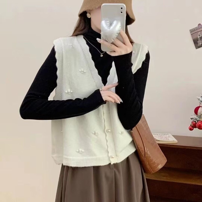 Pink Knit Vests For Women Casu - đánh giá và giá Winter Clothing Trends 2025