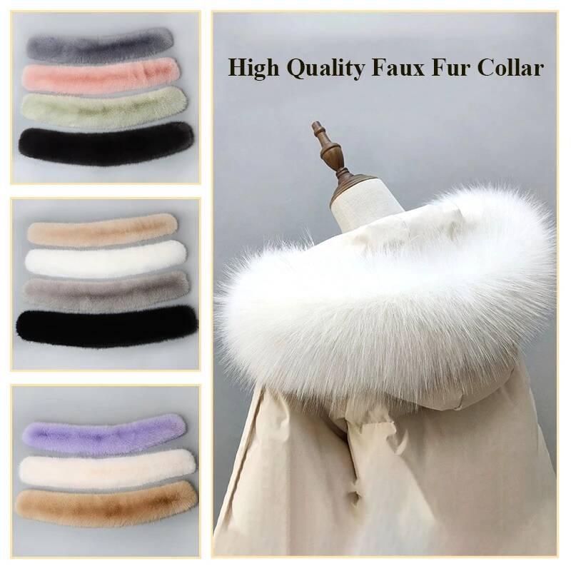 Winter Coat Fur Collar Faux Fu - đánh giá và giá Winter Clothing For Sale