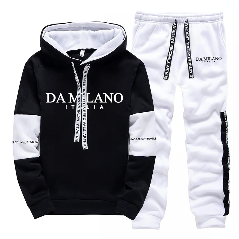 Black White Autumn Winter Men' - đánh giá và giá Winter Clothing Pants