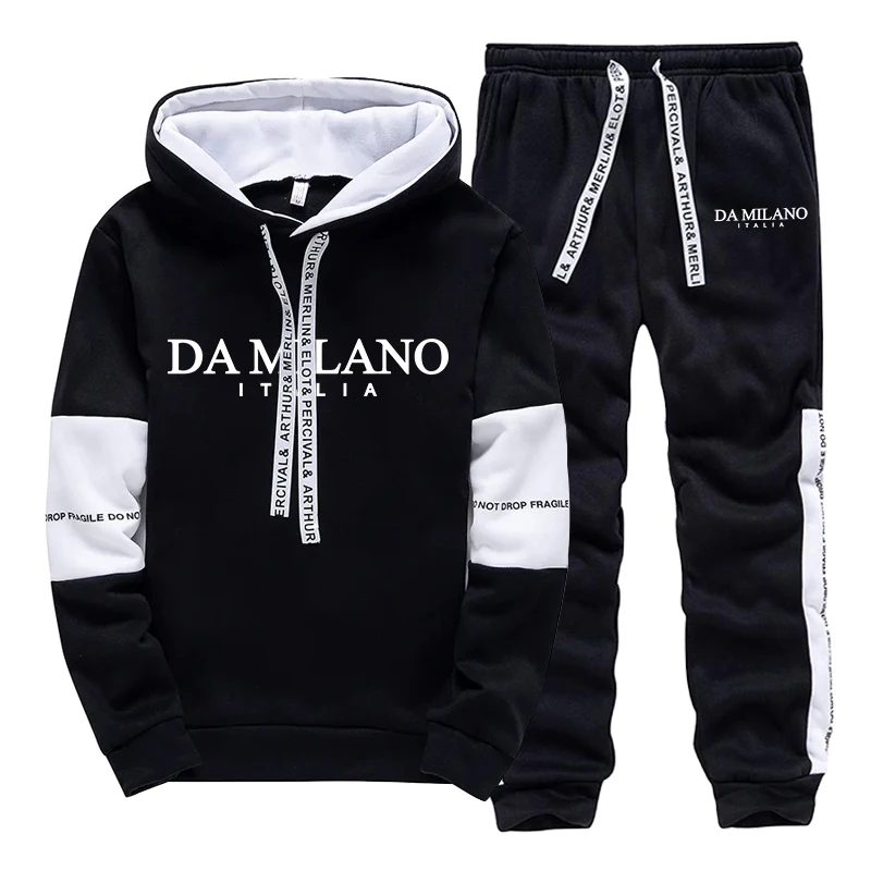 Black White Autumn Winter Men' - đánh giá và giá Winter Clothing Pants