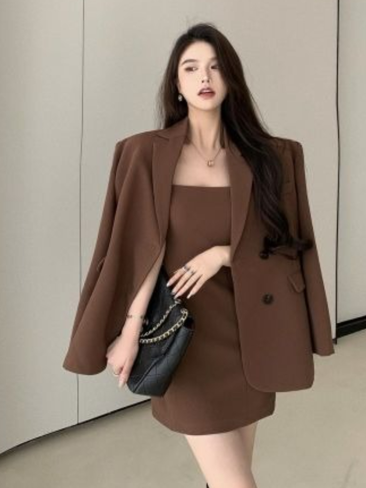 Autumn Winter Brown Elegant 2  - đánh giá và giá Winter Clothing For Sale
