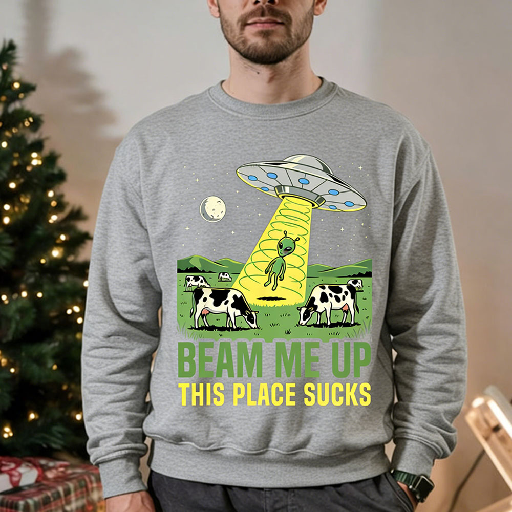 Beam Me Up This Place Sucks Me - đánh giá và giá Winter Clothing Quotes