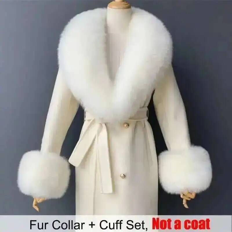 Real Fur Collar And Cuffs Set  - đánh giá và giá Winter Clothing For Sale