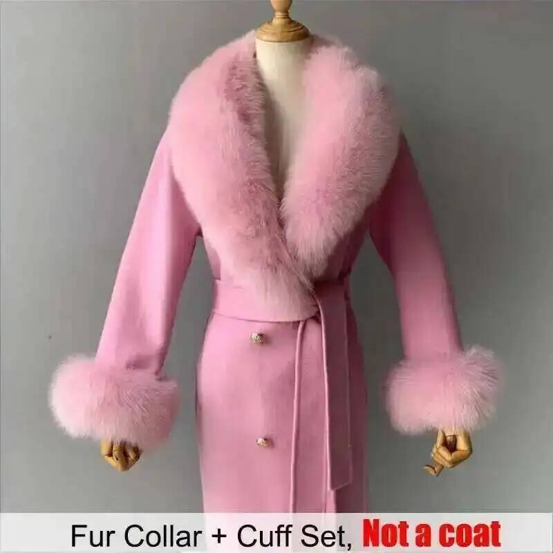 Real Fur Collar And Cuffs Set  - đánh giá và giá Winter Clothing For Sale