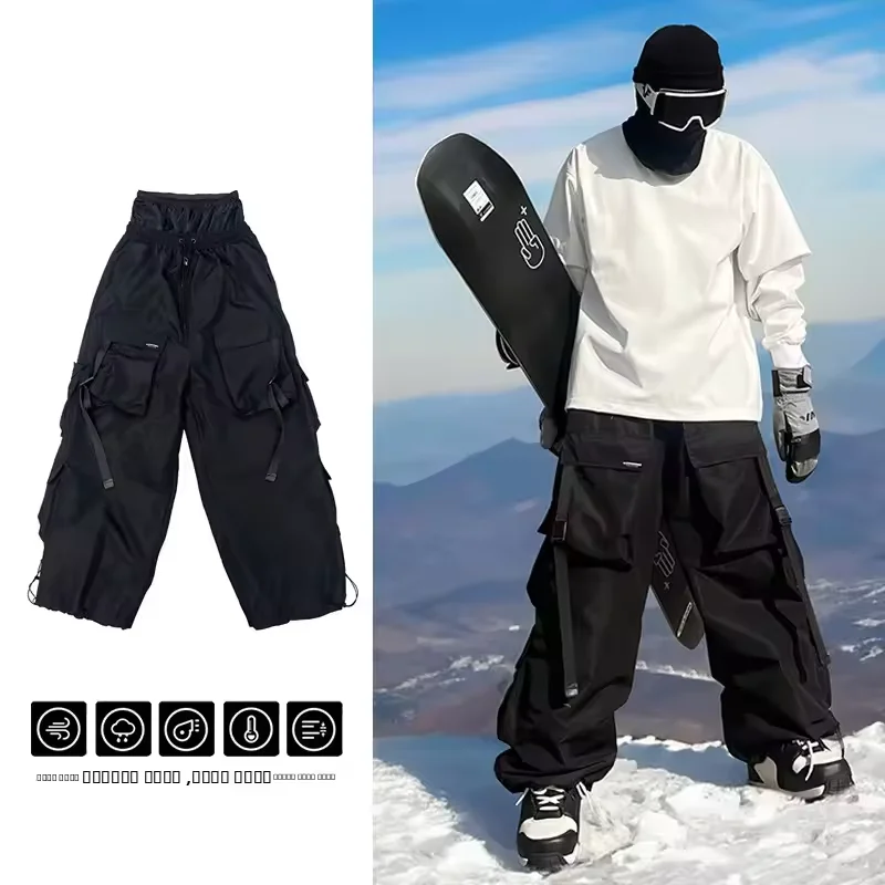 Winter Ski Pants ex Paratroope - đánh giá và giá Ski Pants Waterproof