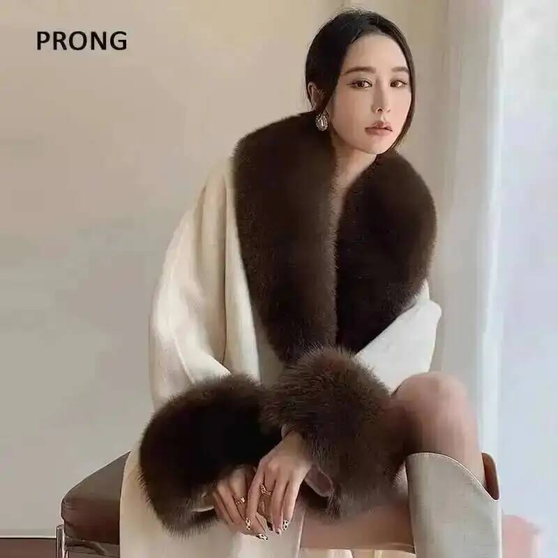 100% Real Fox Fur Collar Winte - đánh giá và giá Winter Clothing For Sale