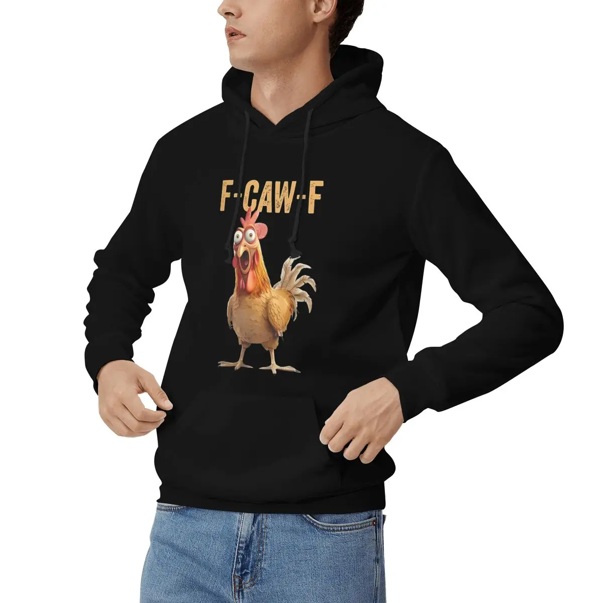F-Caw-F Funny Chicken FCAWF Hu - đánh giá và giá Winter Clothing Quotes