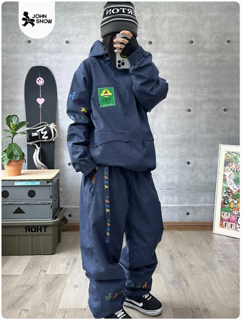 John Snow 2025 New Winter Men  - đánh giá và giá Ski Pants Waterproof