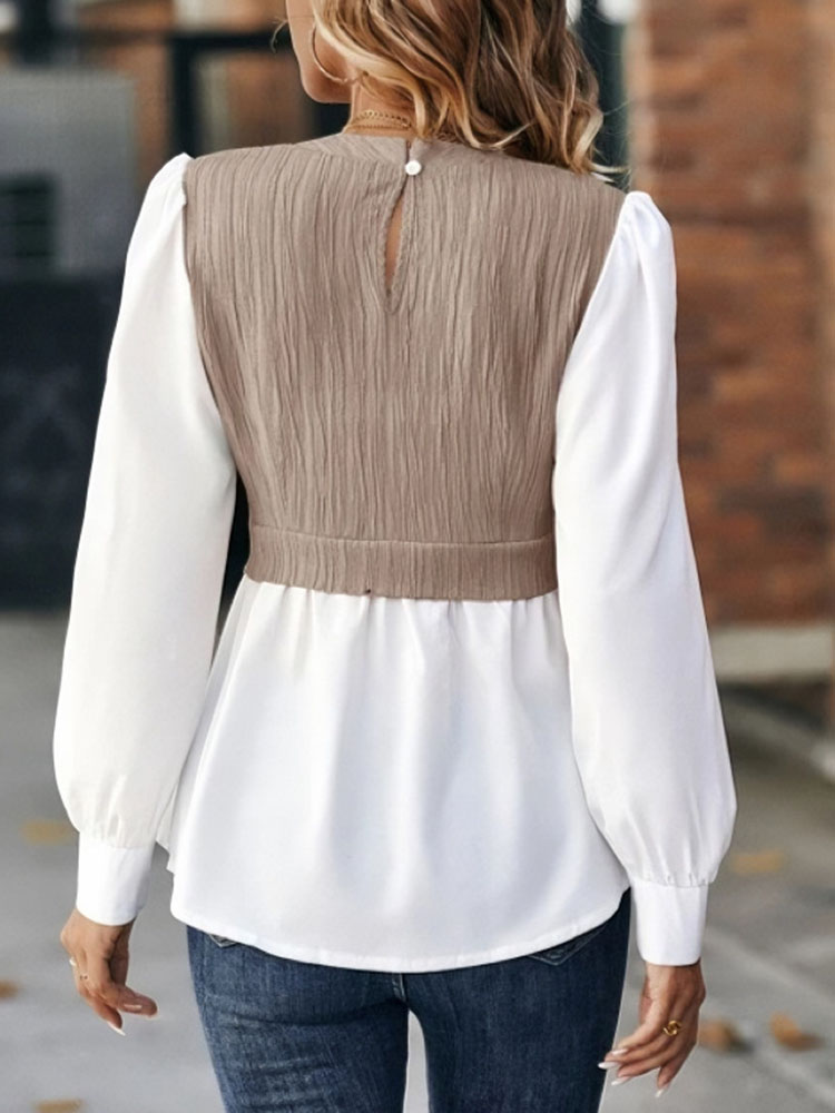 Women's New White Blouse Sprin - đánh giá và giá Winter Clothing Girls