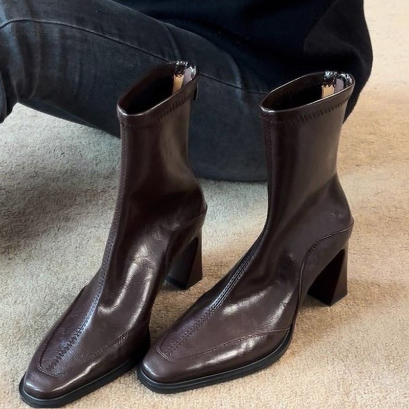 High Heels Women’s Ankle Boots - đánh giá và giá Winter Clothing Trends 2025