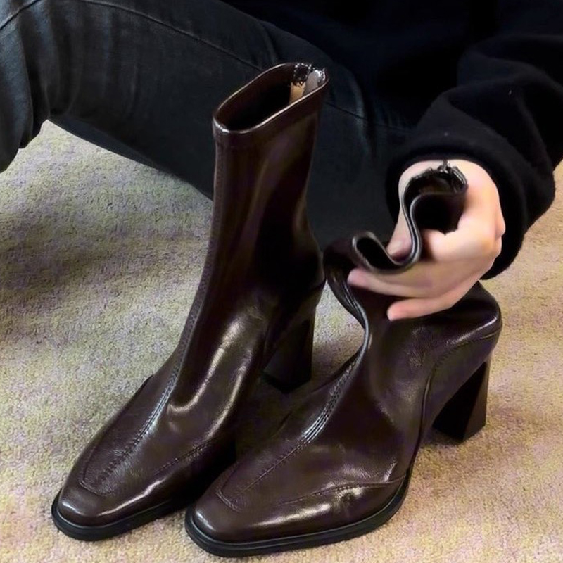 High Heels Women’s Ankle Boots - đánh giá và giá Winter Clothing Trends 2025