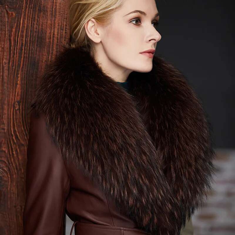 Raccoon Fur Collar Female Wint - đánh giá và giá Winter Clothing For Sale